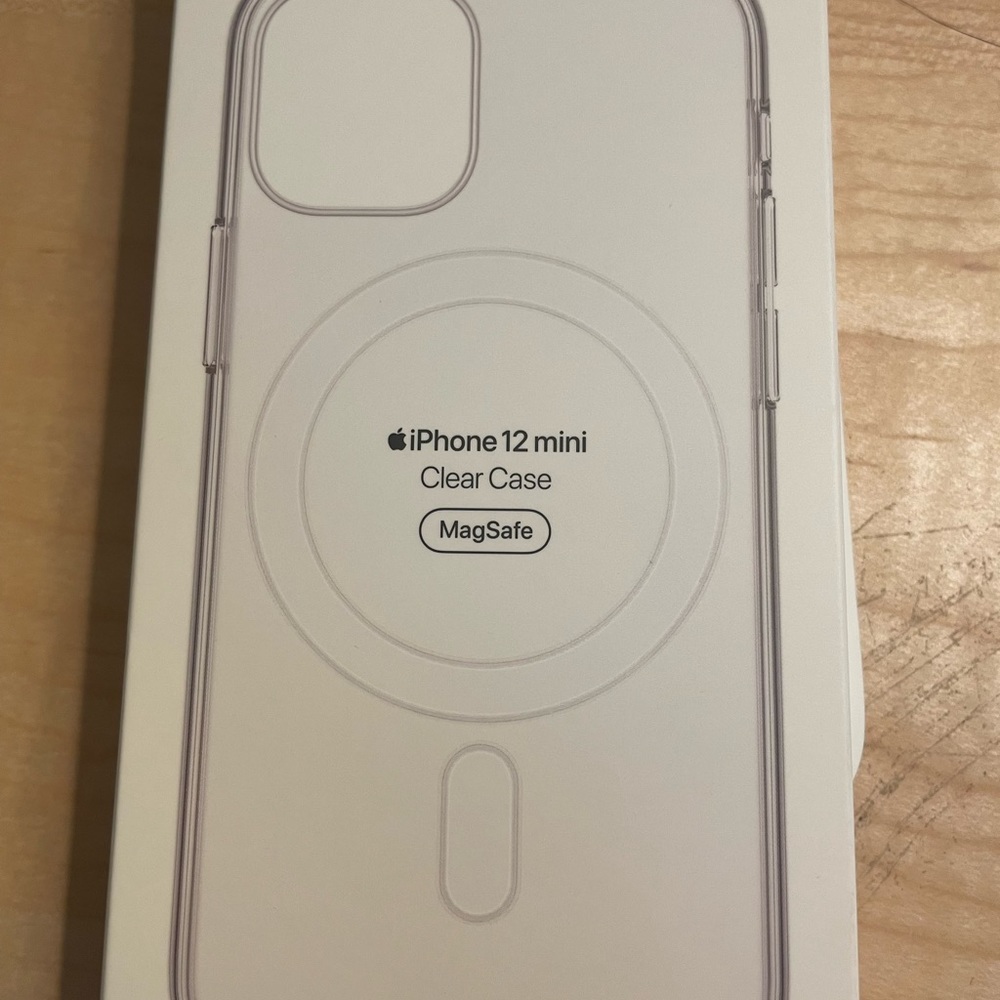 iPhone 12 MINI MagSafe clear phone case